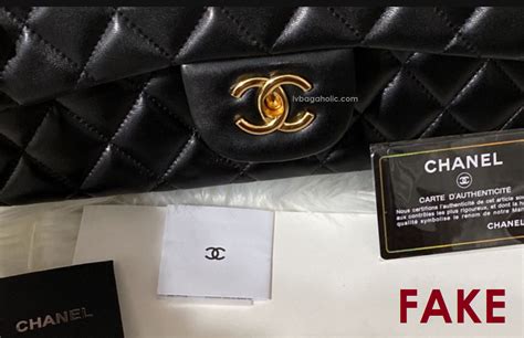 chanel 19 bag real vs fake|chanel authenticity card check.